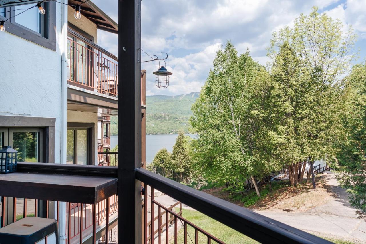 Magnifique Condo Pres Du Lac Tremblant 蒙特朗布朗 外观 照片