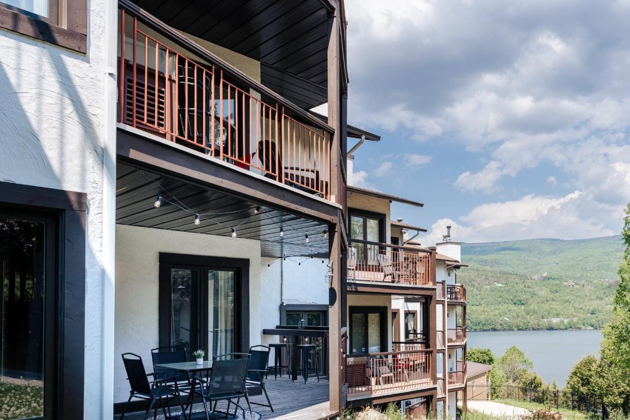 Magnifique Condo Pres Du Lac Tremblant 蒙特朗布朗 外观 照片