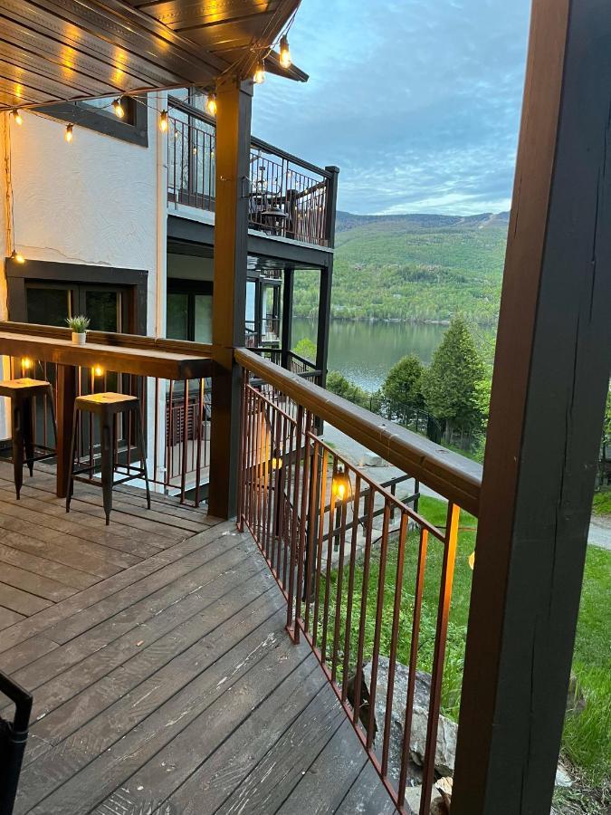 Magnifique Condo Pres Du Lac Tremblant 蒙特朗布朗 外观 照片